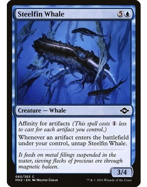 Magic: The Gathering Steelfin Whale (065) Near Mint Foil