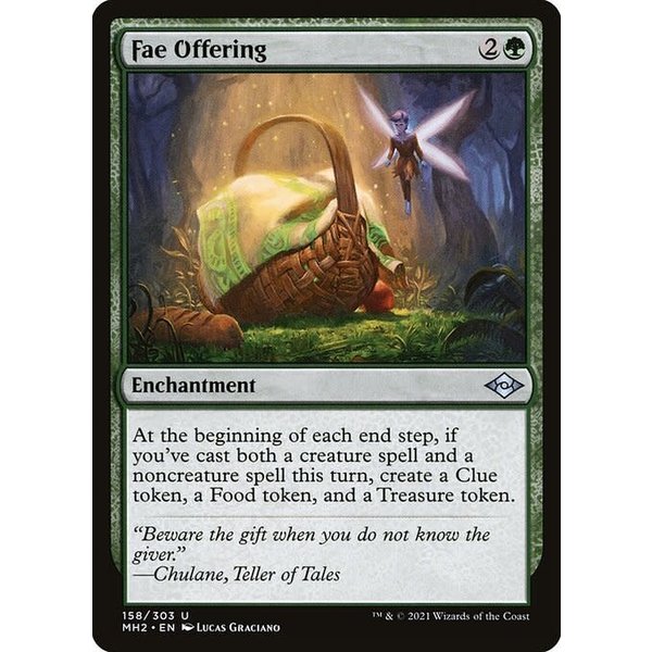 Magic: The Gathering Fae Offering (158) Near Mint