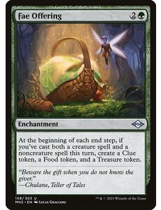 Magic: The Gathering Fae Offering (158) Near Mint Foil