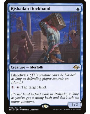 Magic: The Gathering Rishadan Dockhand (059) Near Mint