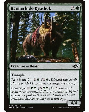 Magic: The Gathering Bannerhide Krushok (149) Near Mint Foil