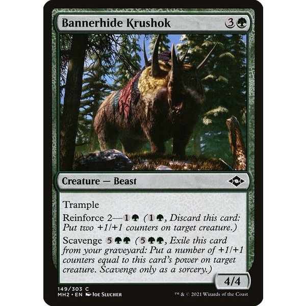 Magic: The Gathering Bannerhide Krushok (149) Near Mint Foil
