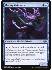 Magic: The Gathering Raving Visionary (056) Near Mint
