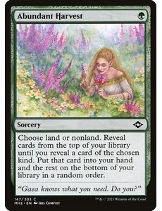 Magic: The Gathering Abundant Harvest (147) Near Mint
