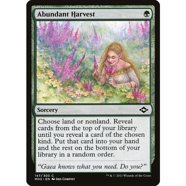 Magic: The Gathering Abundant Harvest (147) Near Mint