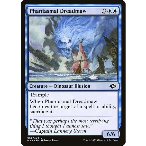Magic: The Gathering Phantasmal Dreadmaw (055) Near Mint Foil