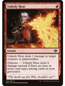 Magic: The Gathering Unholy Heat (145) Near Mint