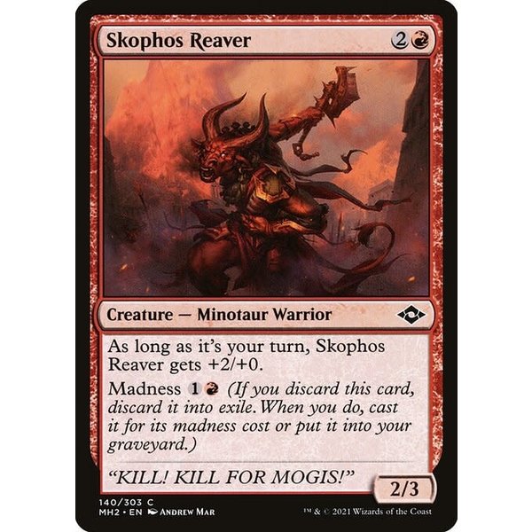 Magic: The Gathering Skophos Reaver (140) Near Mint