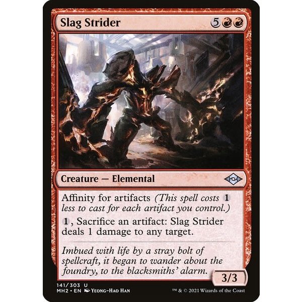 Magic: The Gathering Slag Strider (141) Near Mint