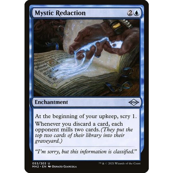 Magic: The Gathering Mystic Redaction (053) Near Mint