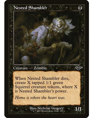 Magic: The Gathering Nested Shambler (Retro Frame) (399) Lightly Played Foil