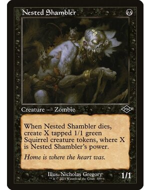 Magic: The Gathering Nested Shambler (Retro Frame) (Foil Etched) (399) Near Mint Foil