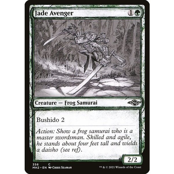 Magic: The Gathering Jade Avenger (Showcase) (356) Near Mint Foil