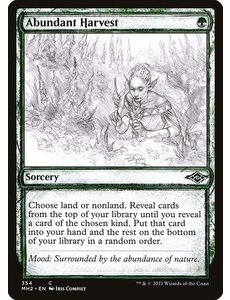 Magic: The Gathering Abundant Harvest (Showcase) (354) Near Mint