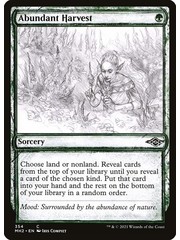 Magic: The Gathering Abundant Harvest (Showcase) (354) Near Mint Foil