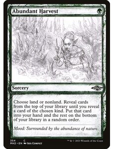Magic: The Gathering Abundant Harvest (Showcase) (354) Near Mint Foil