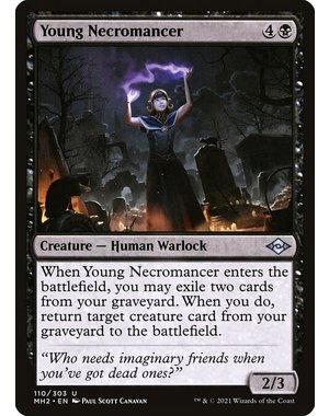 Magic: The Gathering Young Necromancer (110) Near Mint