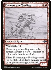 Magic: The Gathering Flametongue Yearling (Showcase) (350) Near Mint