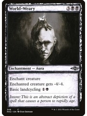 Magic: The Gathering World-Weary (Showcase) (348) Near Mint