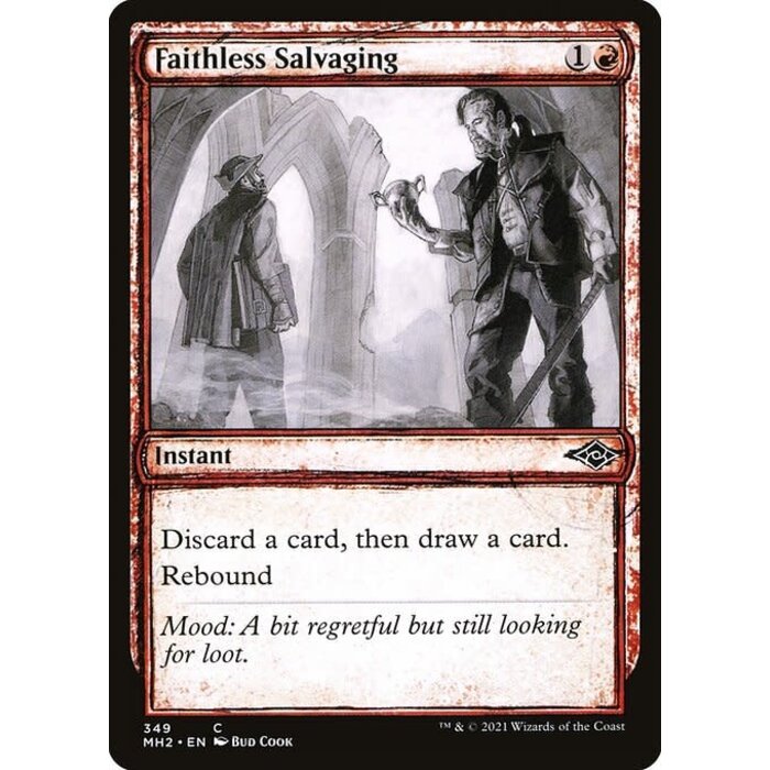 Magic: The Gathering Faithless Salvaging (Showcase) (349) Lightly Played