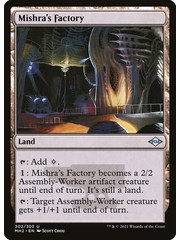 Magic: The Gathering Mishra's Factory (302) Near Mint
