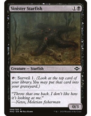 Magic: The Gathering Sinister Starfish (099) Near Mint Foil
