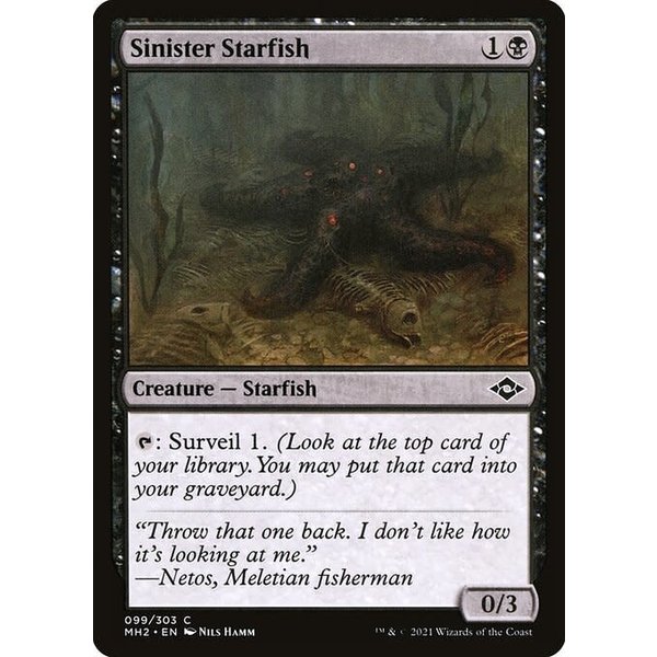 Magic: The Gathering Sinister Starfish (099) Near Mint Foil