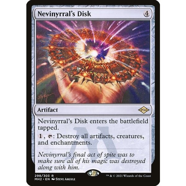 Magic: The Gathering Nevinyrral's Disk (298) Near Mint
