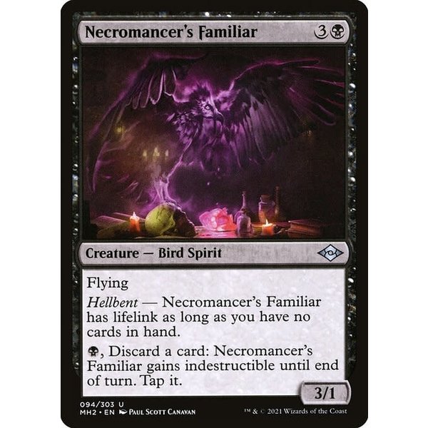 Magic: The Gathering Necromancer's Familiar (094) Near Mint