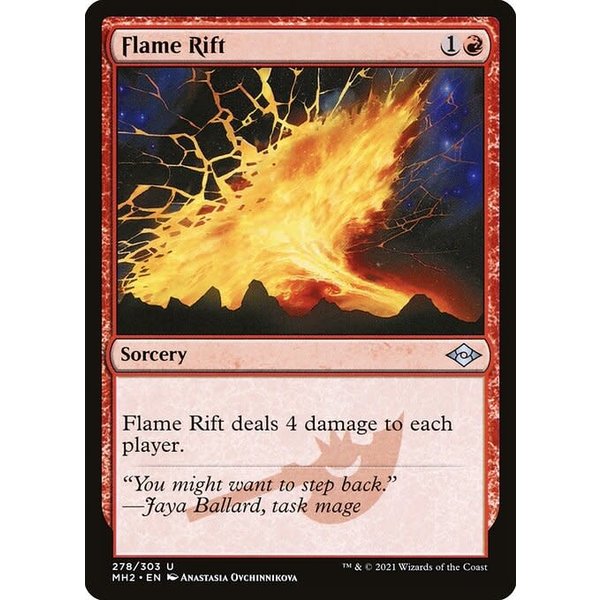 Magic: The Gathering Flame Rift (Foil Etched) (278) Near Mint Foil