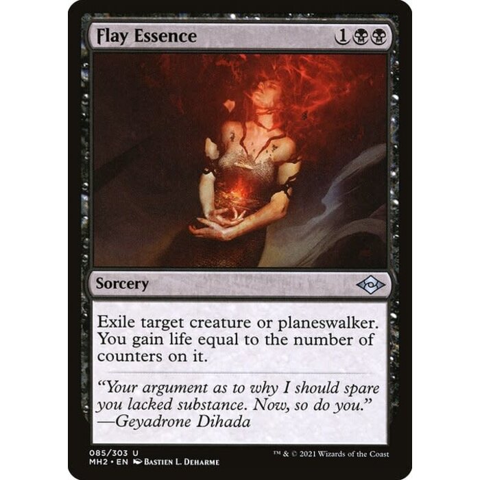 Magic: The Gathering Flay Essence (085) Near Mint Foil