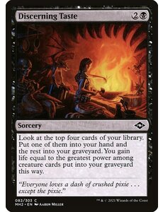 Magic: The Gathering Discerning Taste (082) Lightly Played