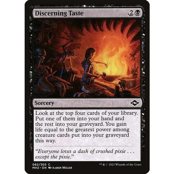 Magic: The Gathering Discerning Taste (082) Lightly Played