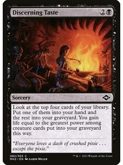 Magic: The Gathering Discerning Taste (082) Near Mint