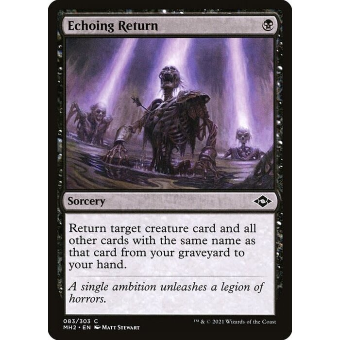 Magic: The Gathering Echoing Return (083) Near Mint