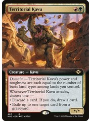 Magic: The Gathering Territorial Kavu (Extended Art) (467) Near Mint