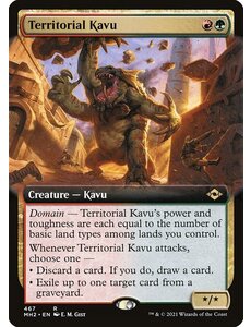 Magic: The Gathering Territorial Kavu (Extended Art) (467) Near Mint