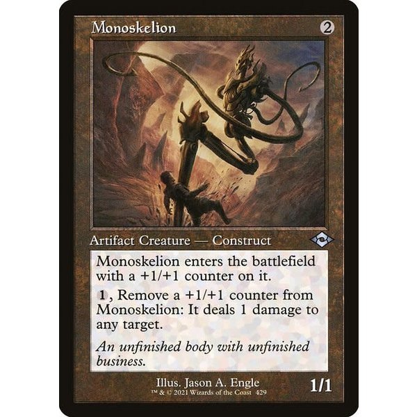 Magic: The Gathering Monoskelion (Retro Frame) (429) Near Mint
