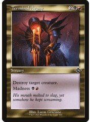 Magic: The Gathering Terminal Agony (Retro Frame) (424) Near Mint