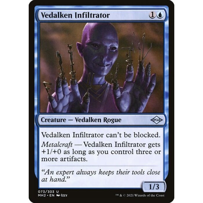 Magic: The Gathering Vedalken Infiltrator (073) Near Mint