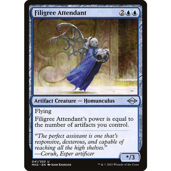 Magic: The Gathering Filigree Attendant (041) Near Mint