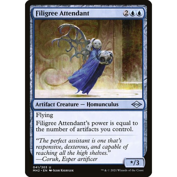 Magic: The Gathering Filigree Attendant (041) Near Mint