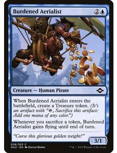 Magic: The Gathering Burdened Aerialist (038) Near Mint