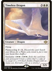 Magic: The Gathering Timeless Dragon (035) Near Mint