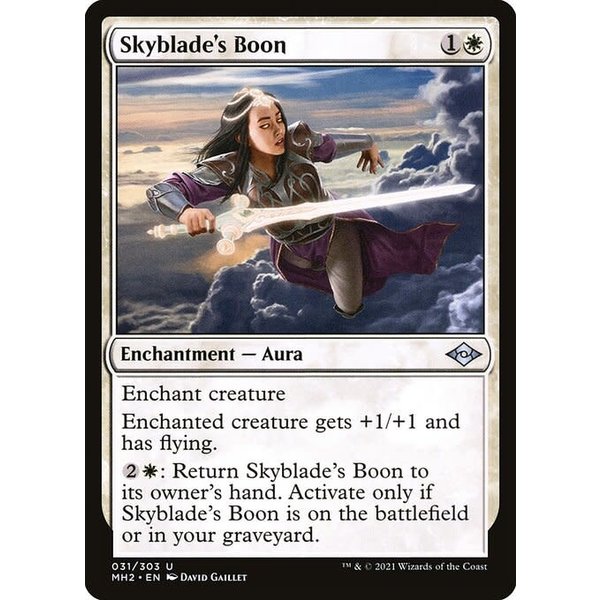 Magic: The Gathering Skyblade's Boon (031) Near Mint
