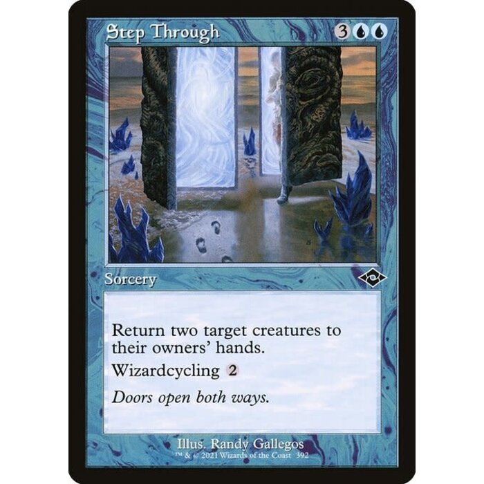 Magic: The Gathering Step Through (Retro Frame) (392) Lightly Played Foil