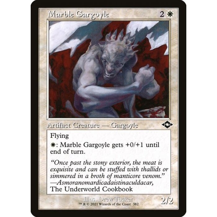 Magic: The Gathering Marble Gargoyle (Retro Frame) (382) Near Mint