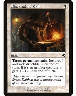 Magic: The Gathering Blacksmith's Skill (Retro Frame) (381) Near Mint