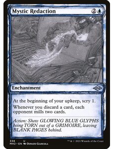 Magic: The Gathering Mystic Redaction (Showcase) (338) Near Mint