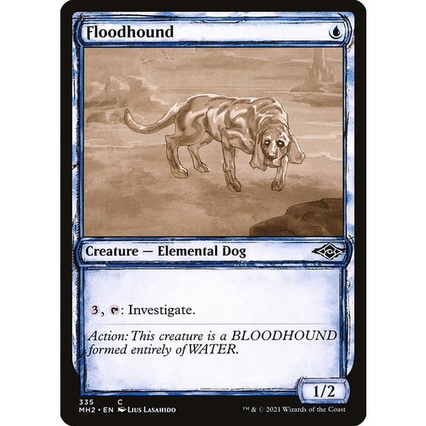 Magic: The Gathering Floodhound (Showcase) (335) Near Mint